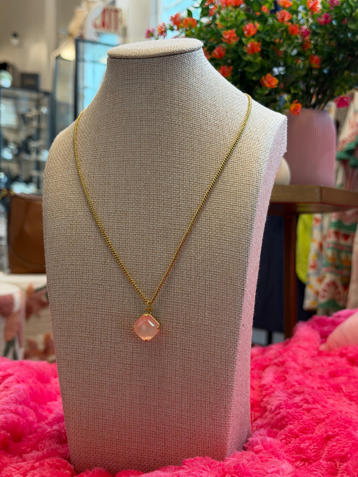 TOVA Nikki Necklace in Ultra Canary