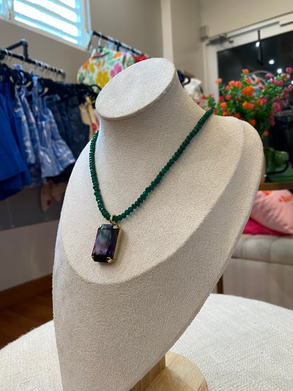TOVA Tammy Necklace Amethyst