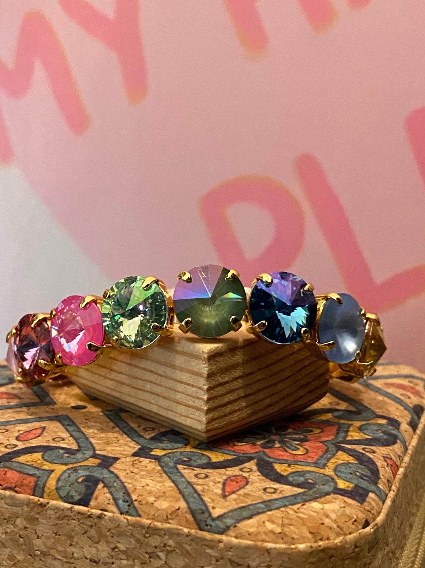 TOVA Oakland Stretch Bracelet- Fairy Dust Mix
