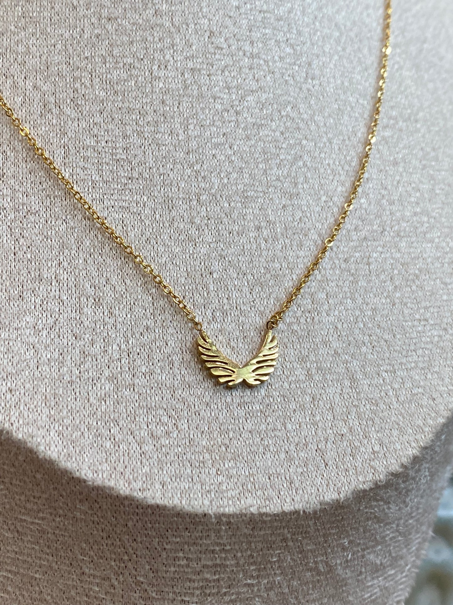 Indigo- Wings Necklace