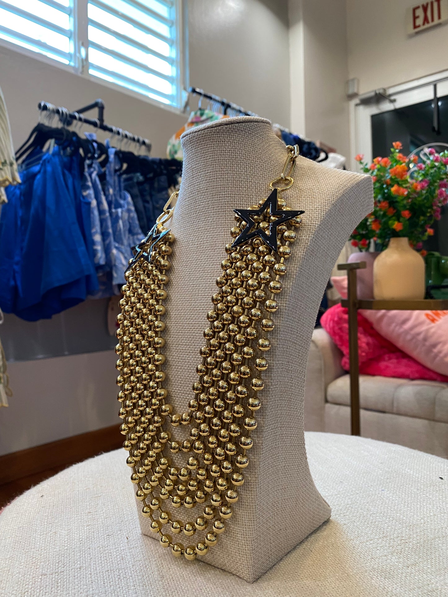 TOVA Moira Star Necklace