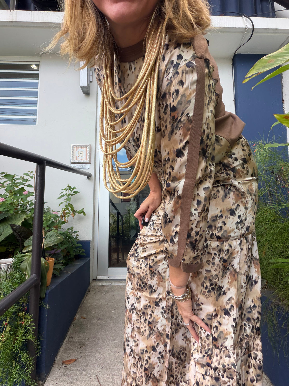 Leopard pants