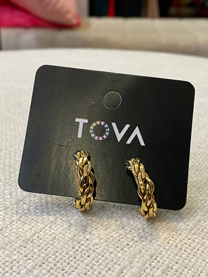 TOVA Celestial Hoops Earrings