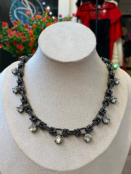TOVA Priscilla Necklace black