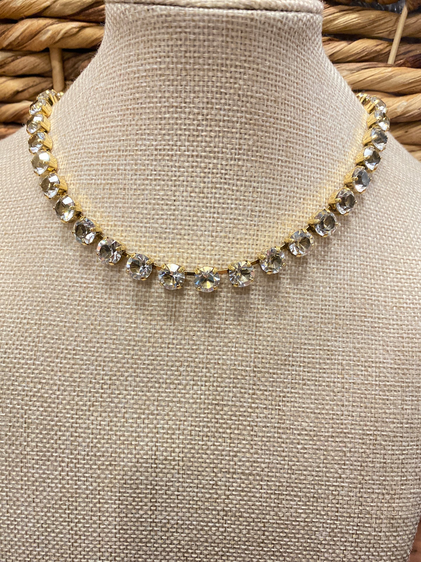 TOVA Oakland Necklace Clear