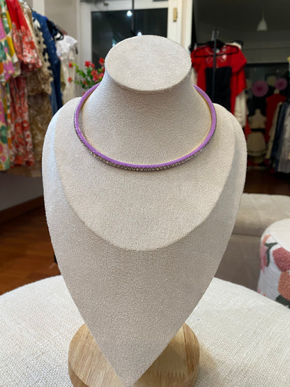 TOVA Lavender Choker