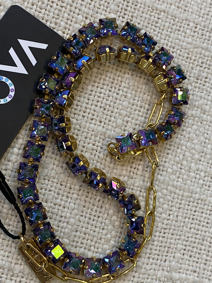 TOVA Oakland Necklace in Purple Bohemian Wonderland