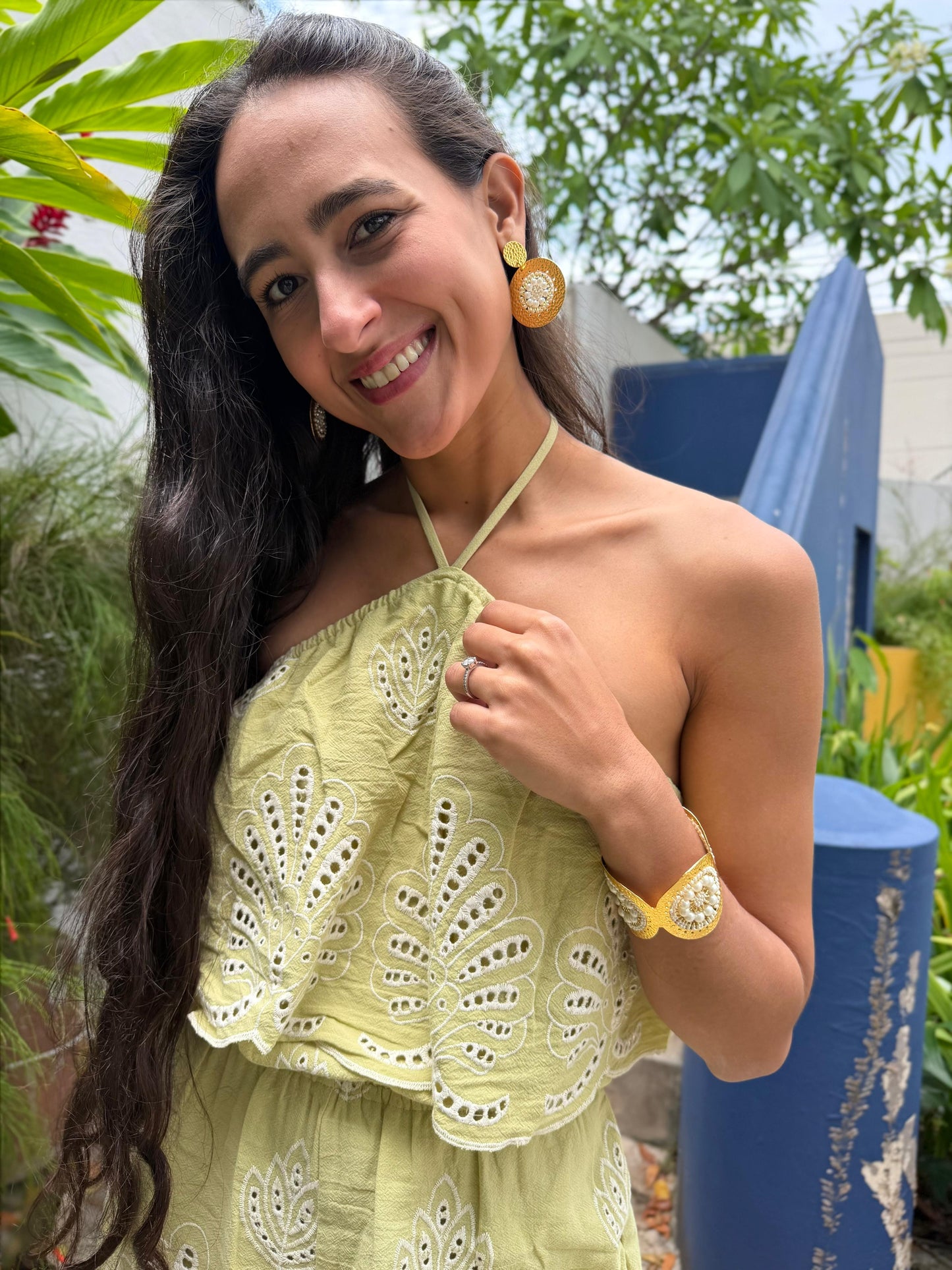 Pistachio Romper