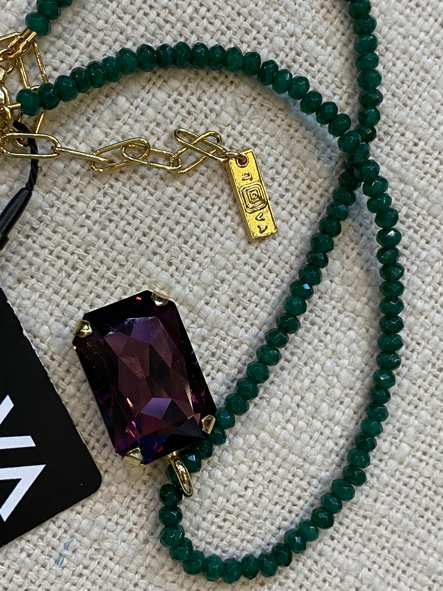 TOVA Tammy Necklace Amethyst