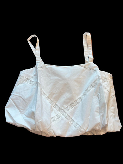 Bubble beauty white top