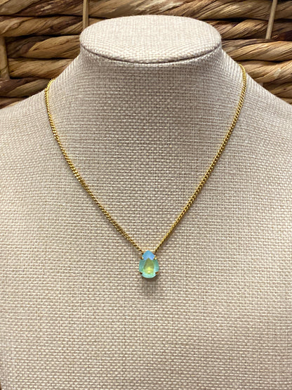 TOVA Lumi Necklace Mint