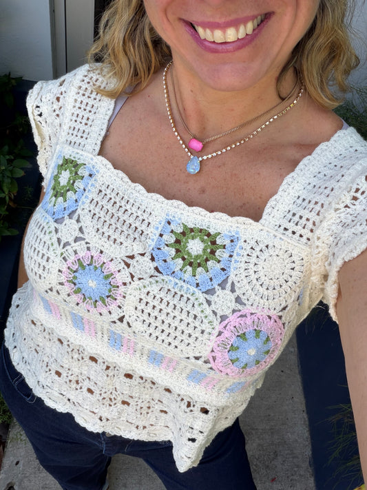 Sweet Crochet Top