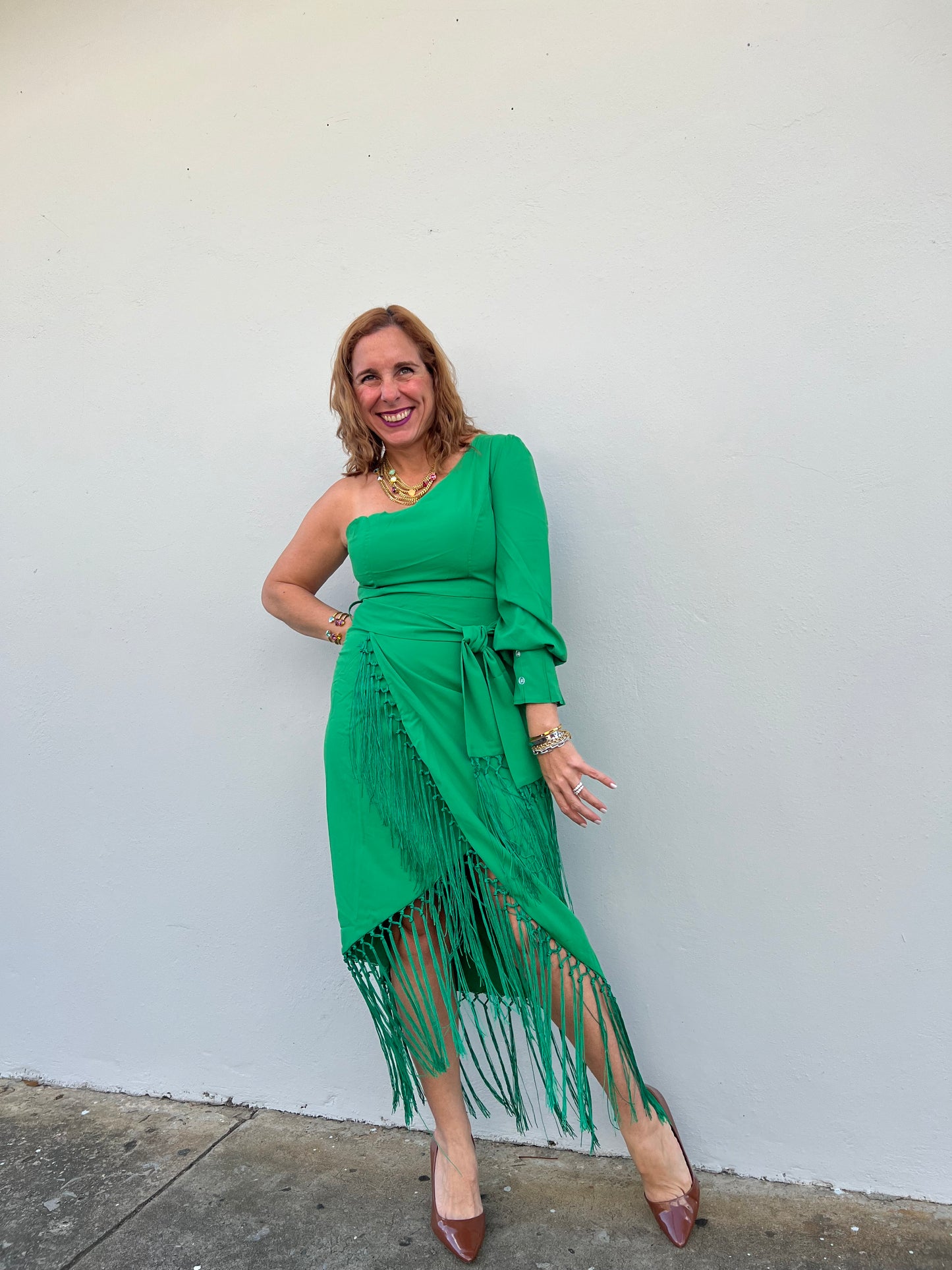 Green Keyla dress