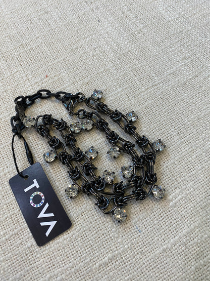TOVA Priscilla Necklace black