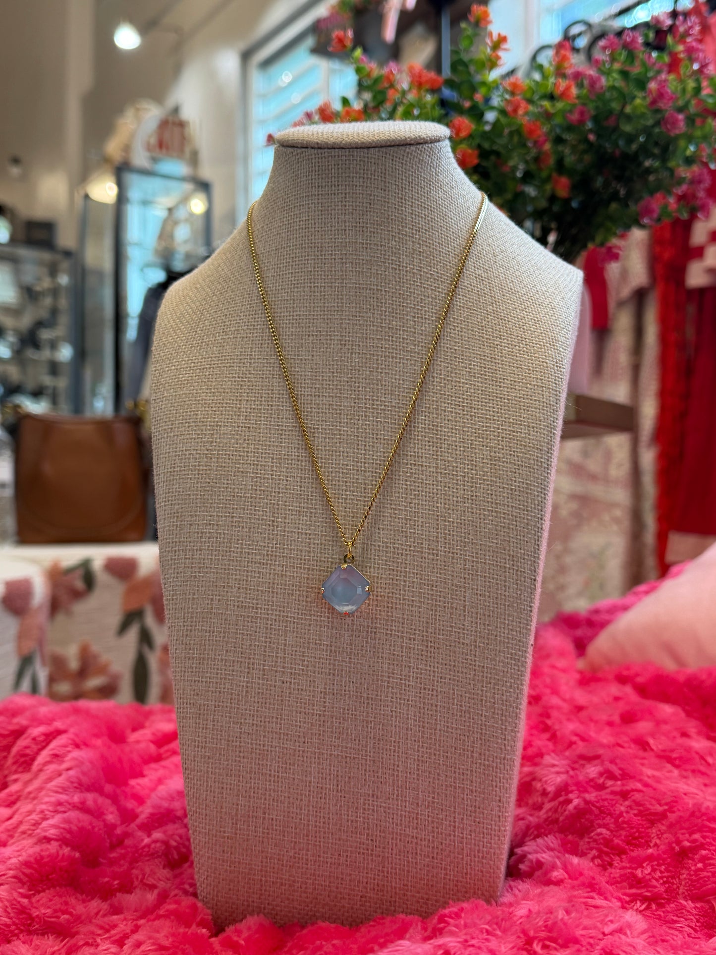 Tova Nikki Necklace in Ultra Baby Blue