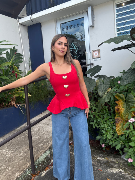 Valentine Peptum Top