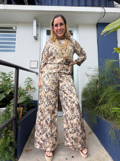 Leopard pants