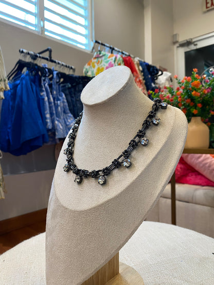 TOVA Priscilla Necklace black