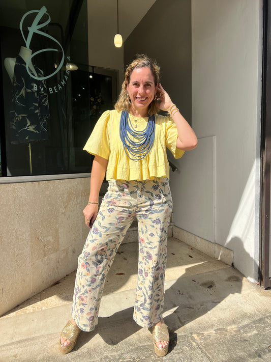 Floral Charo pant