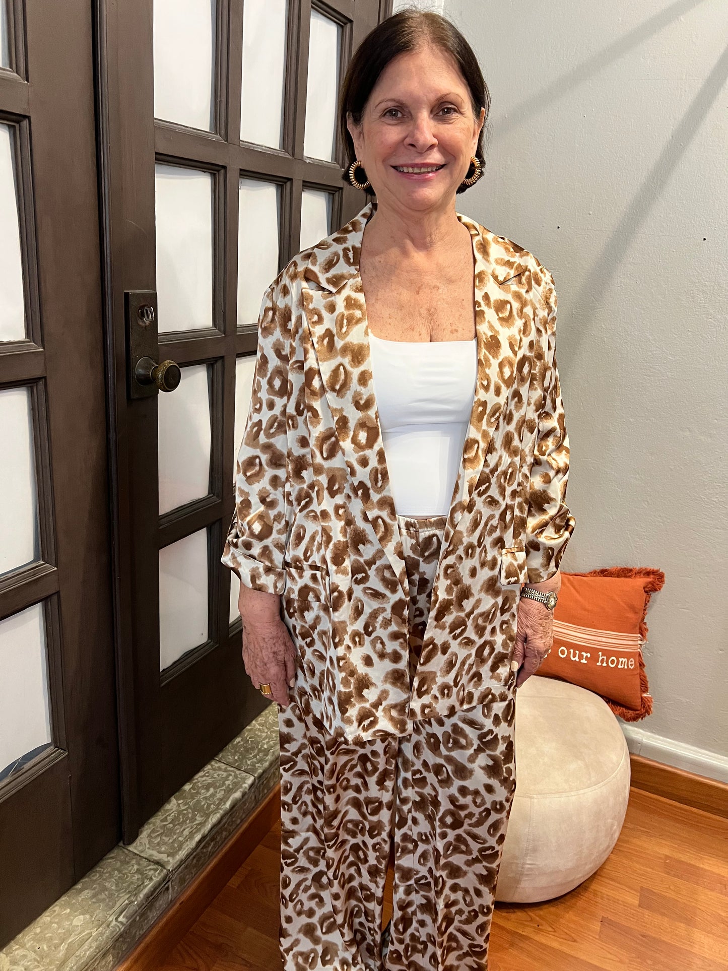 Animal Satin Set