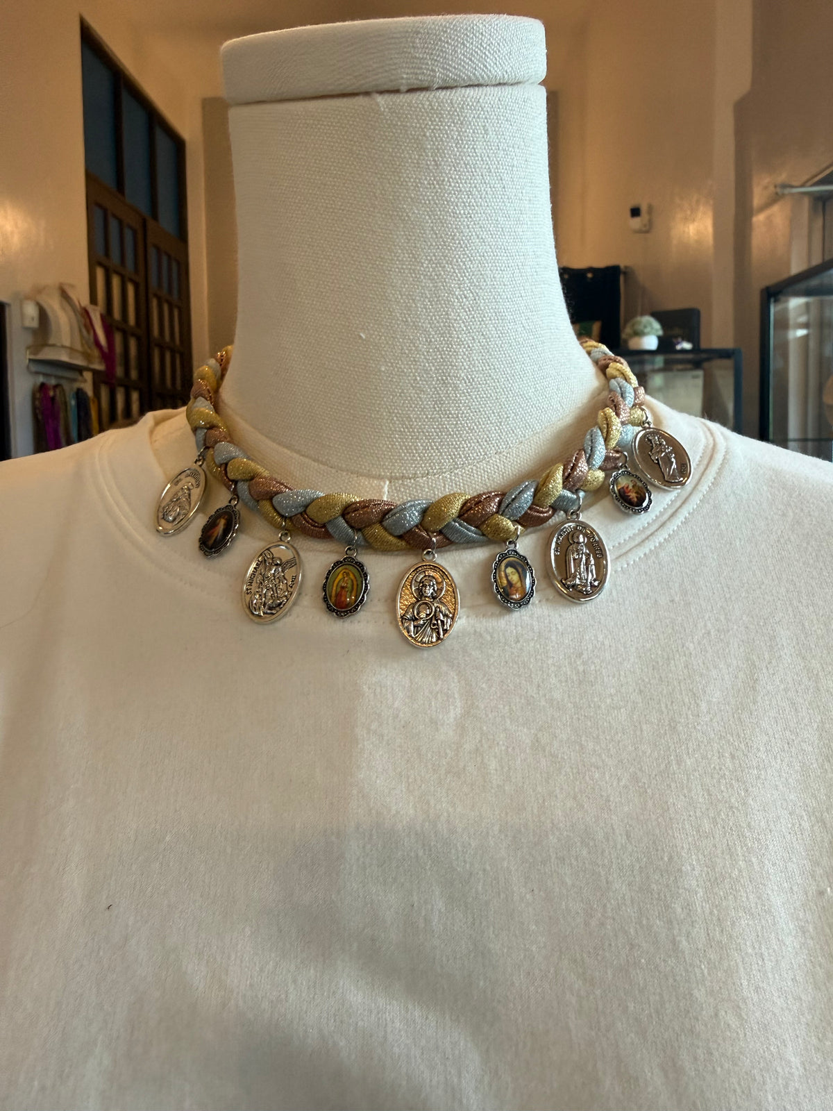 Flecos: Blessed Short/ Gold and Silver Saints
