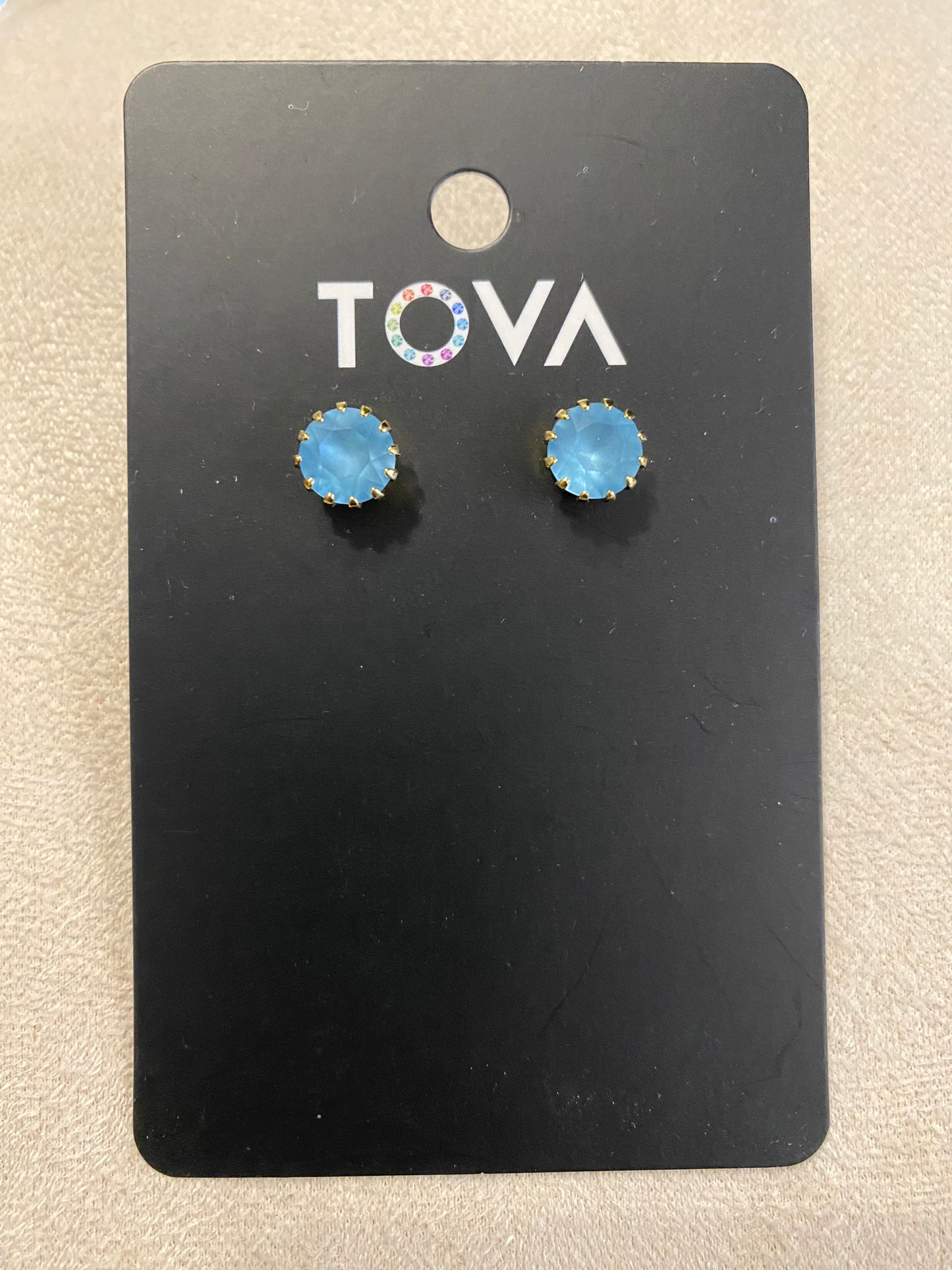 Tova Baby Blue Chrisley Earrings