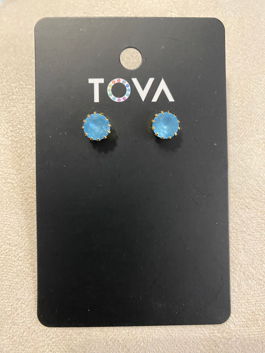 Tova Baby Blue Chrisley Earrings