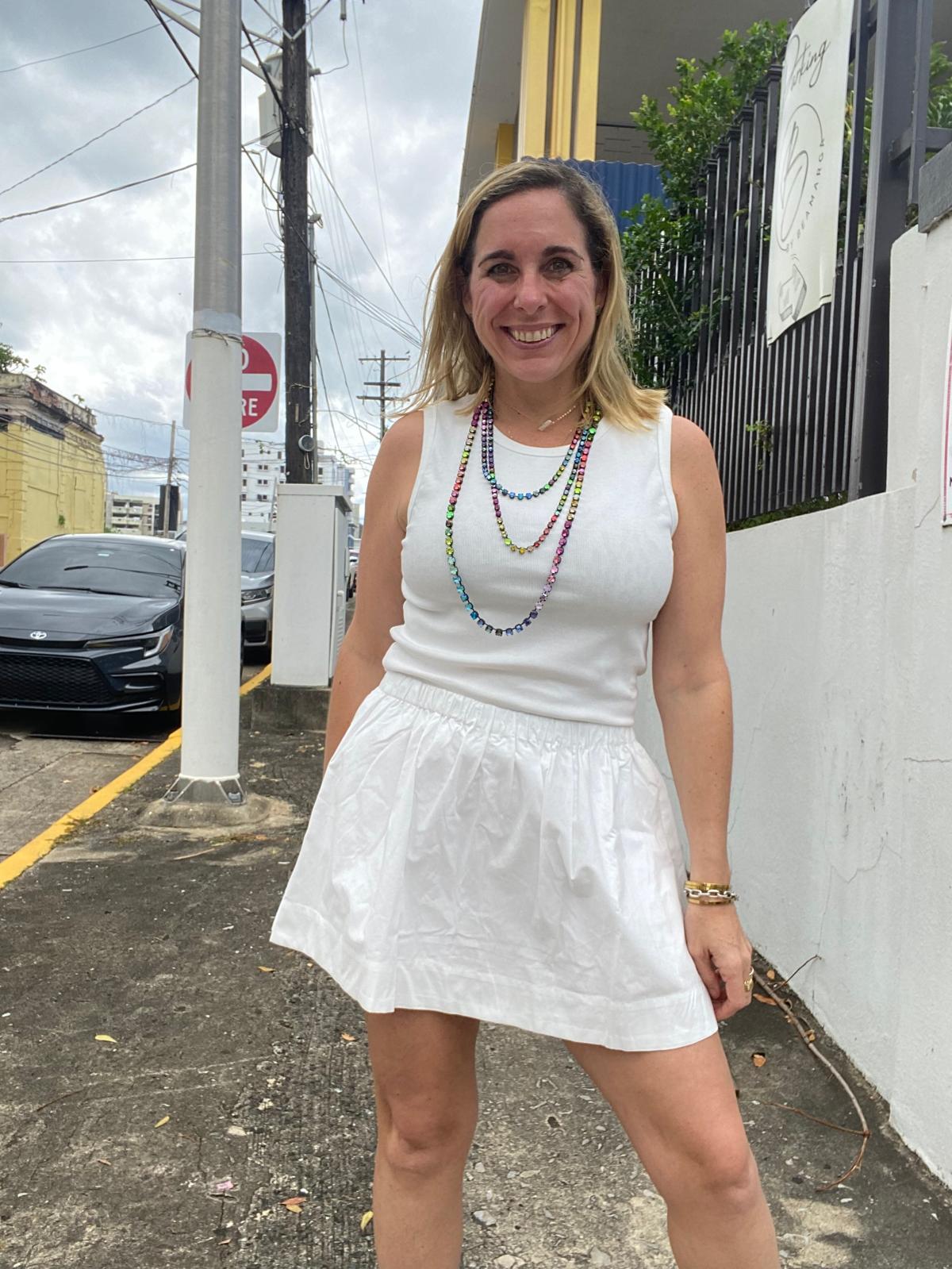 Knit Tank Top & Skort Set