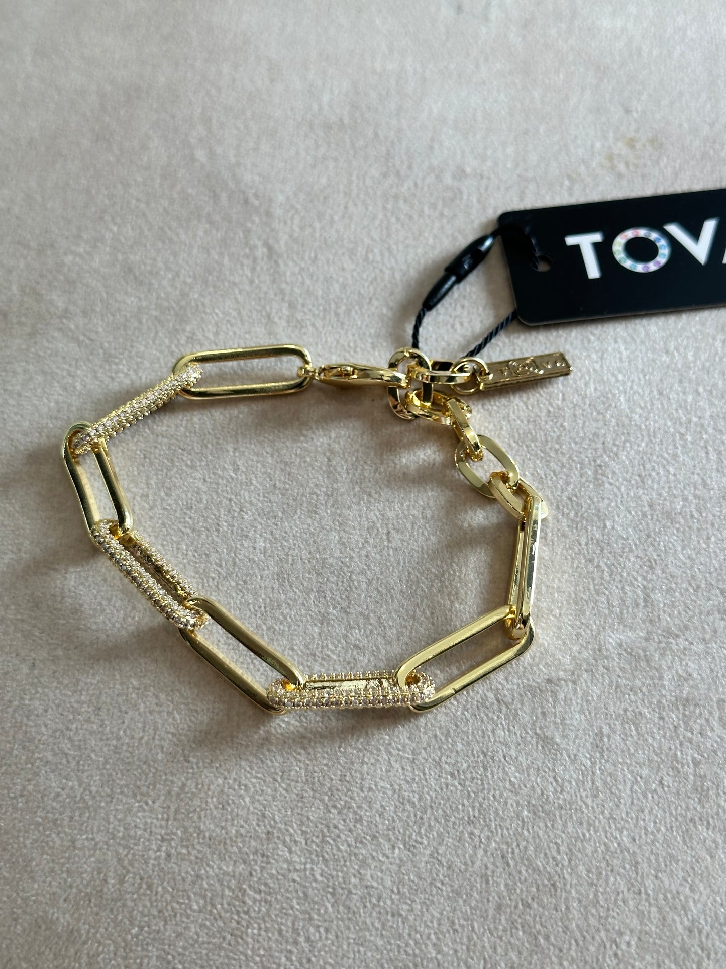 Tova White Crystal Touch