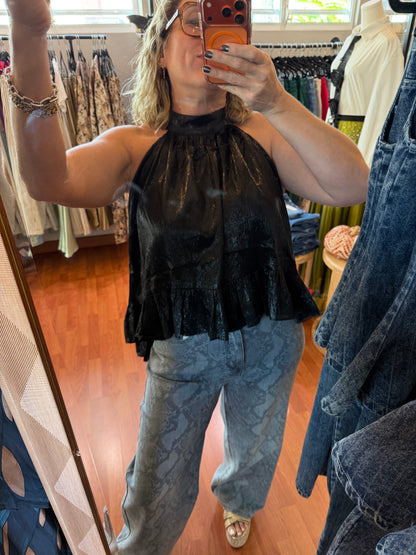 Josefa Black Top