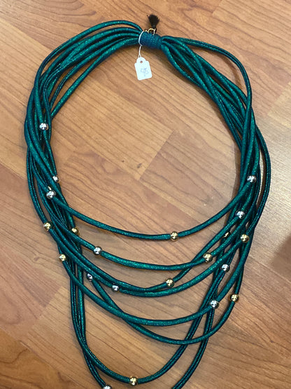 Flecos: Metálicos con beads