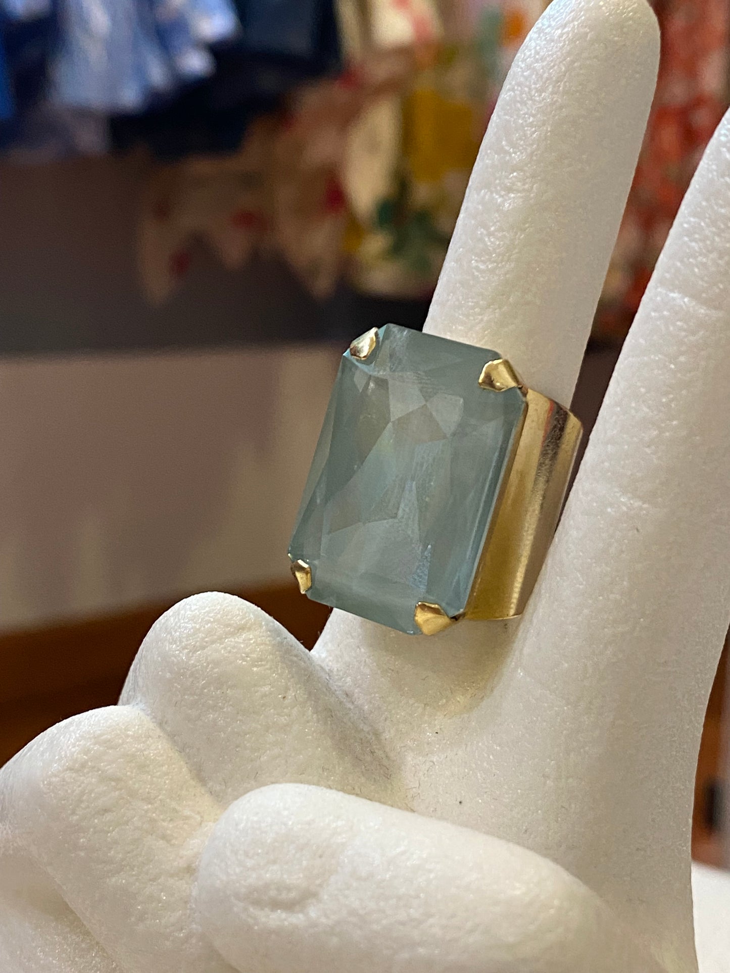 TOVA Mini Soleil Ring Agave Ignite