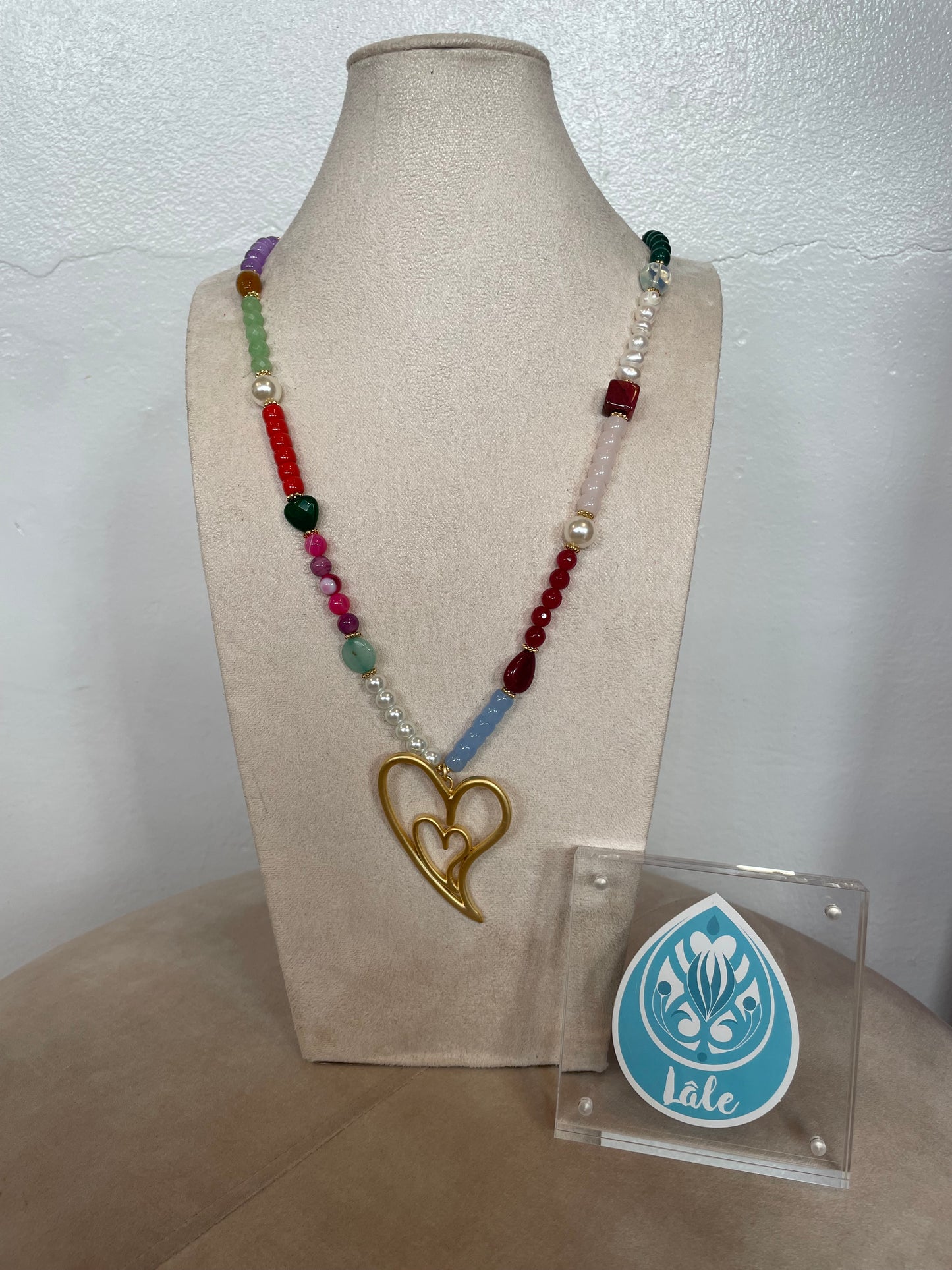 Colors Heart Necklace