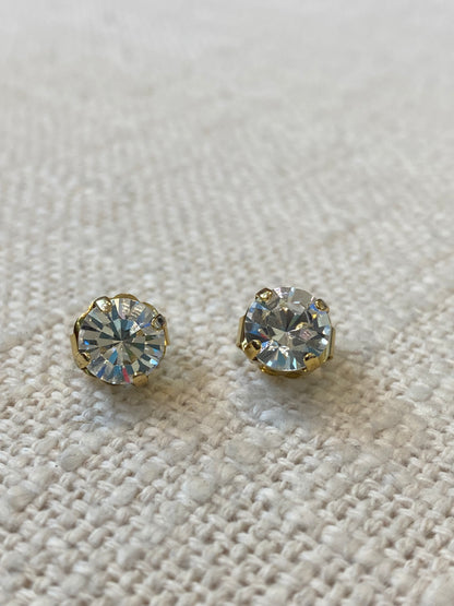 TOVA Oakland Studs Clear
