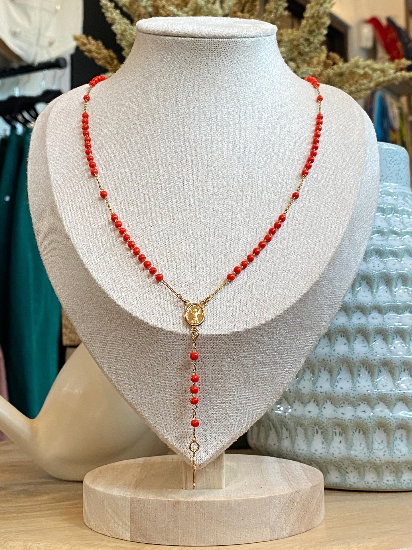 Indigo- Rosara Necklace