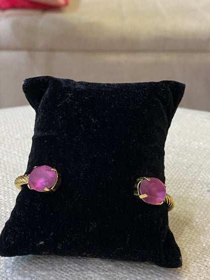 TOVA Charlotte Cuff Fuchsia