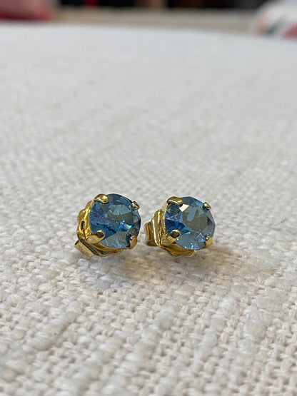 TOVA Oakland Studs Ice Blue