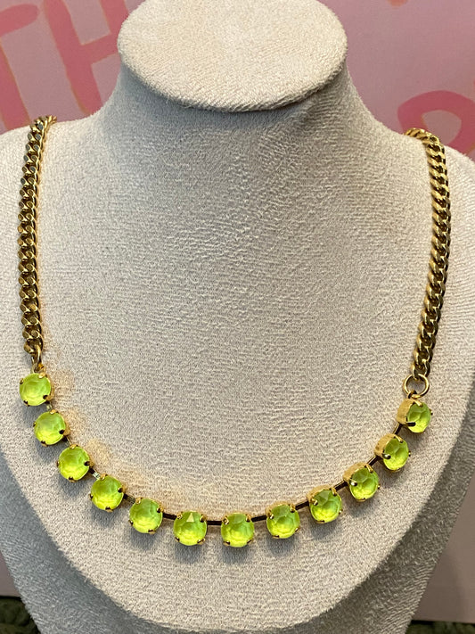 TOVA Mini Oakland Necklace Lemon