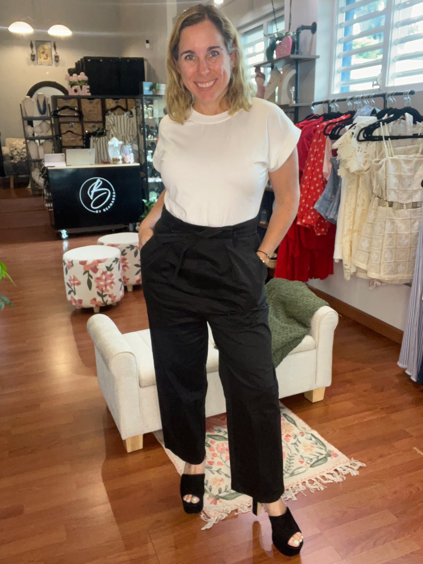 Black and White Jumpsuit