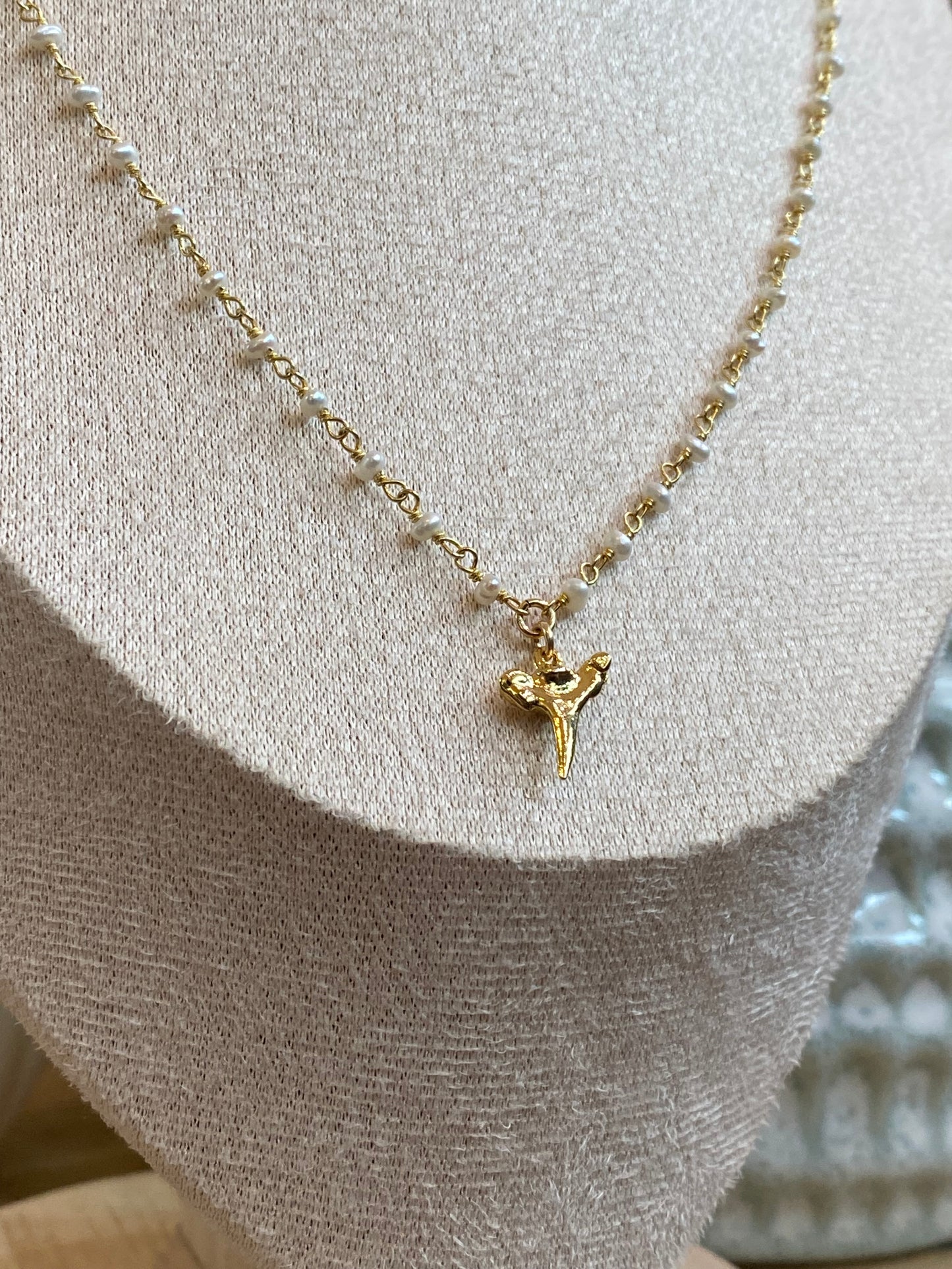Indigo- Cordoba Pearl Necklace