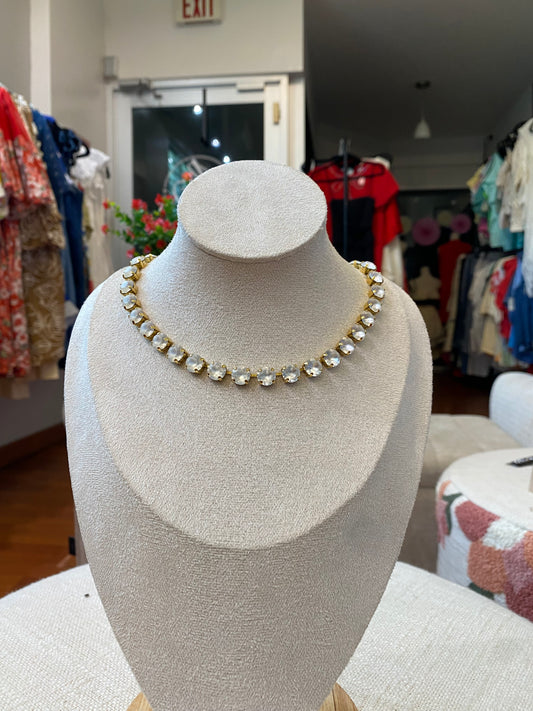 TOVA Oakland Necklace White Gold