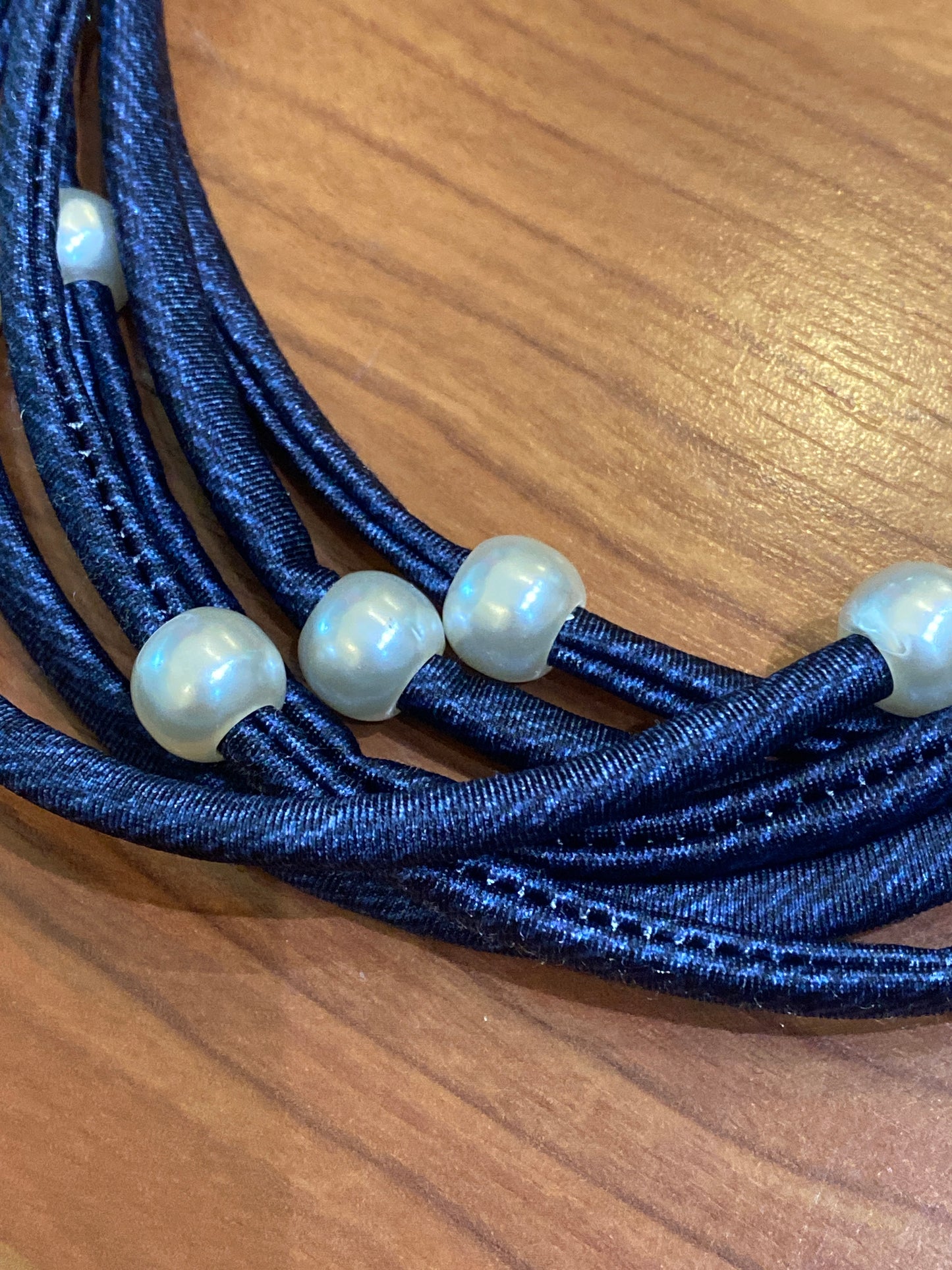 Flecos Cortos Demin Beaded