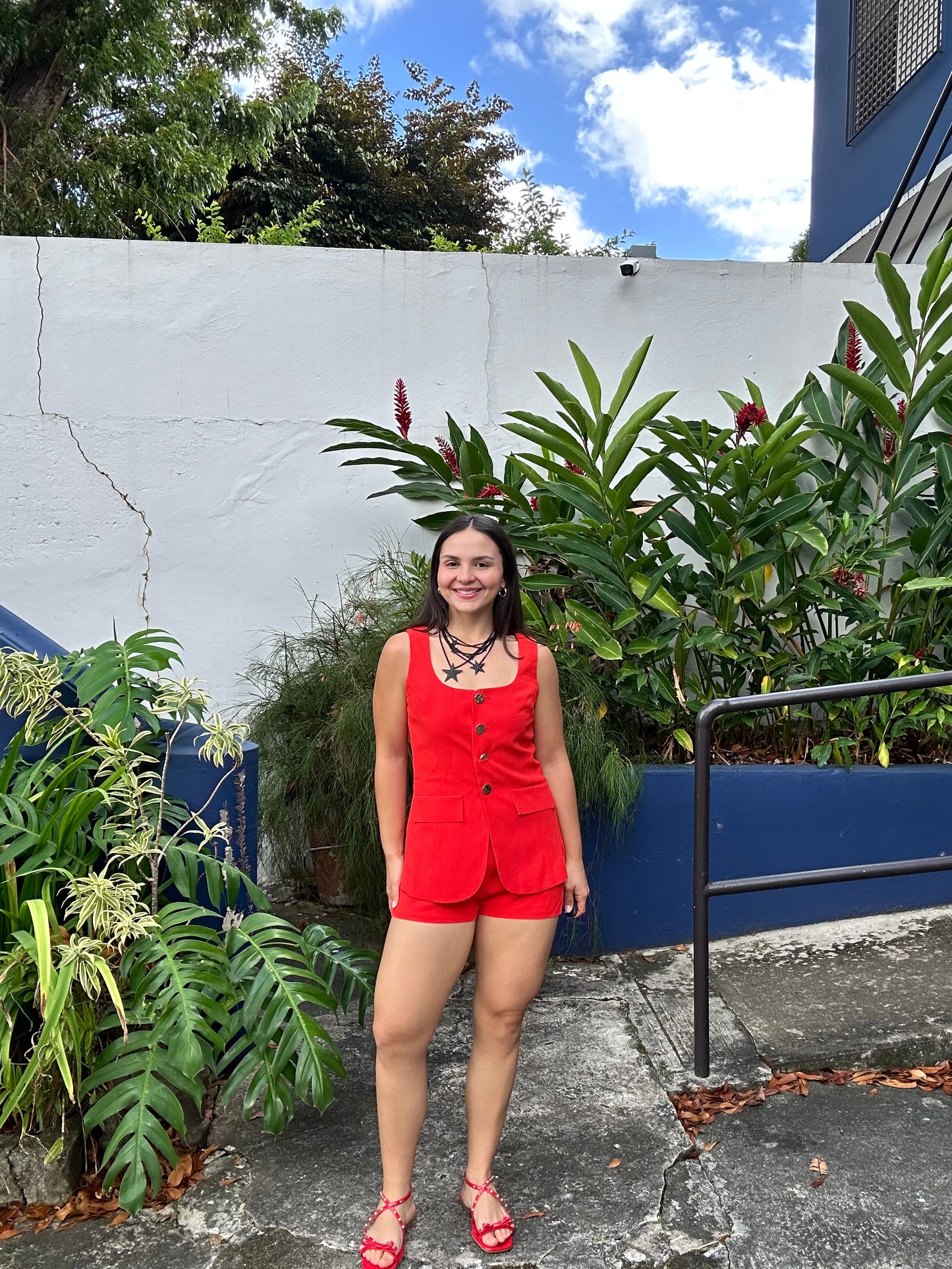 Forum Red Romper