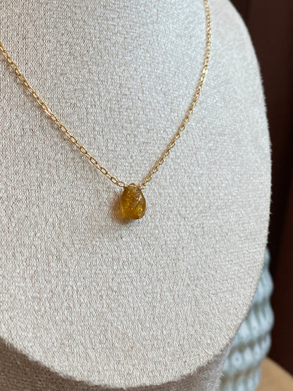 Indigo- Sofia Spressartite Necklace