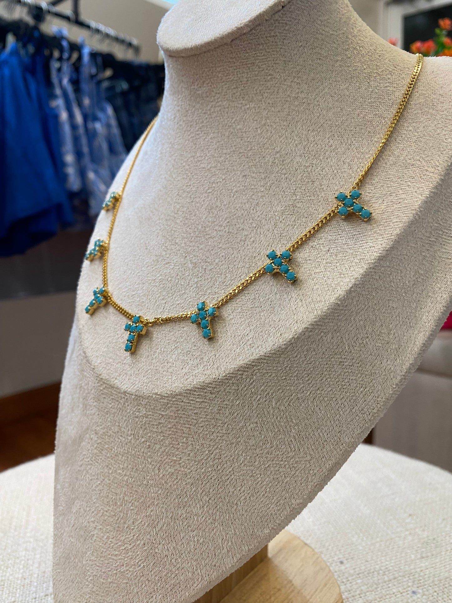 TOVA Multi Cross turquoise