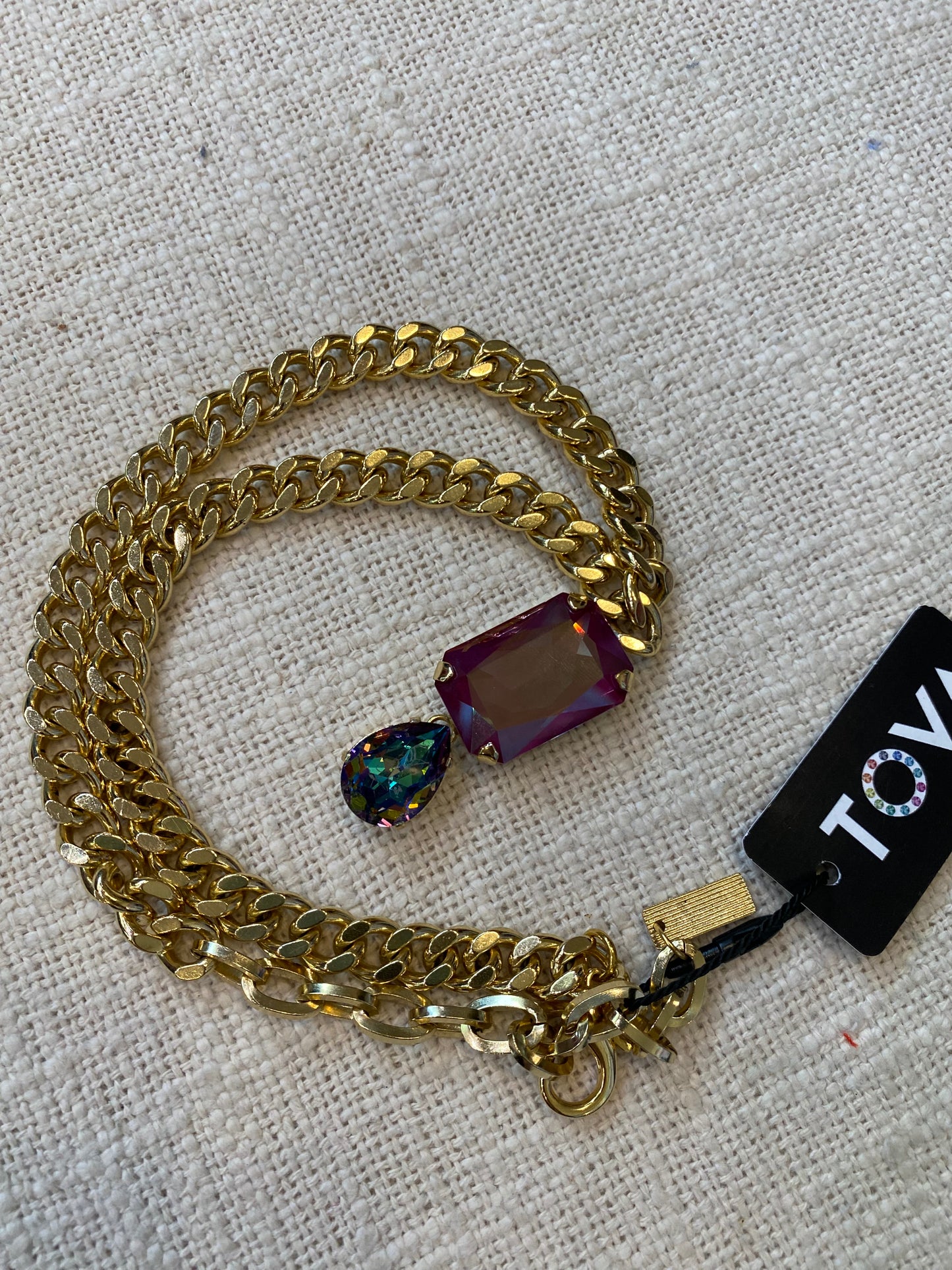 TOVA Juno Purple Necklace