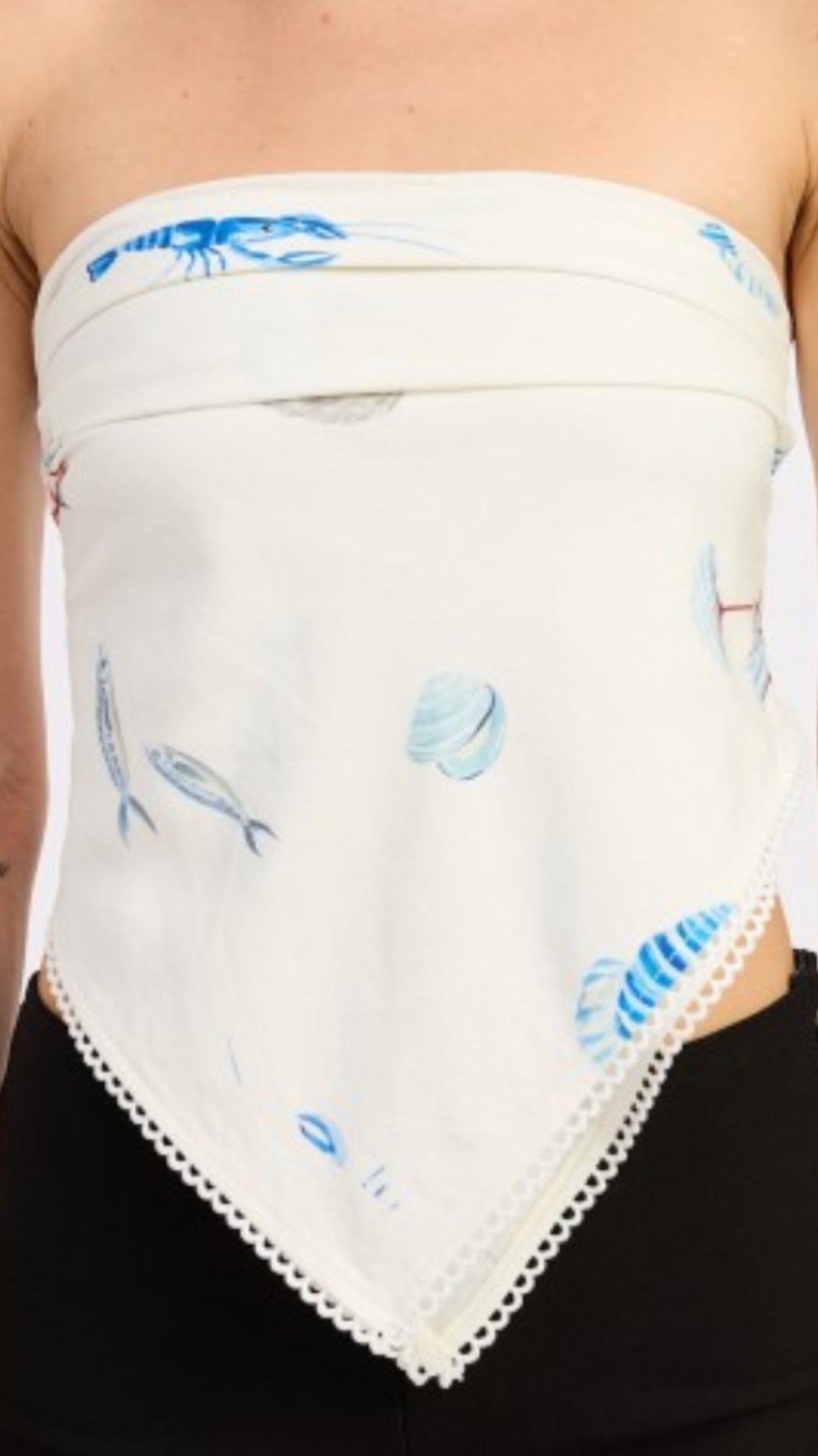 Tati scarf top