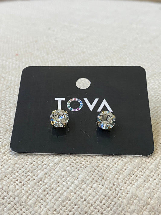 TOVA Oakland Studs Clear