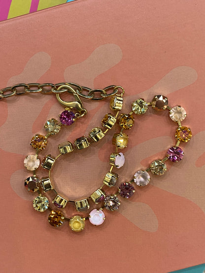 TOVA Oakland Necklace in Candy Glam Blush