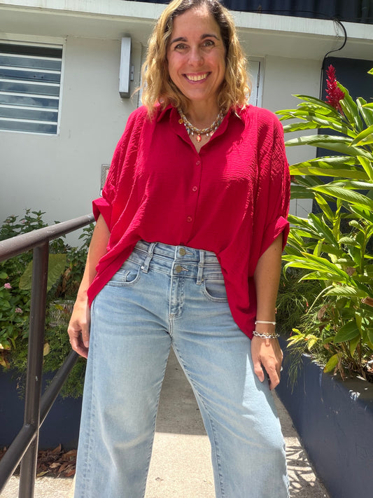 Apple Oversized Shirt
